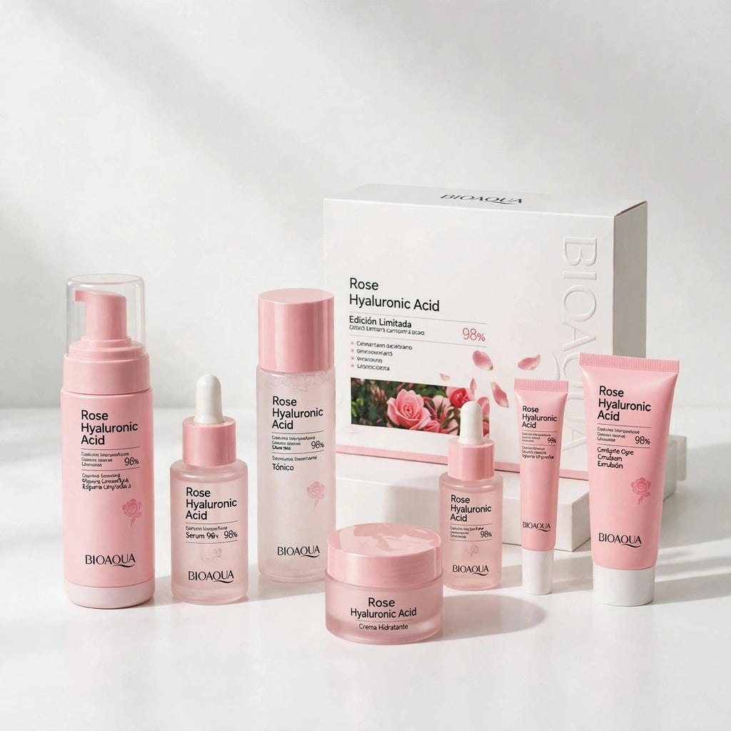 SET ACIDO HIALURONICO ROSE BIOAQUA