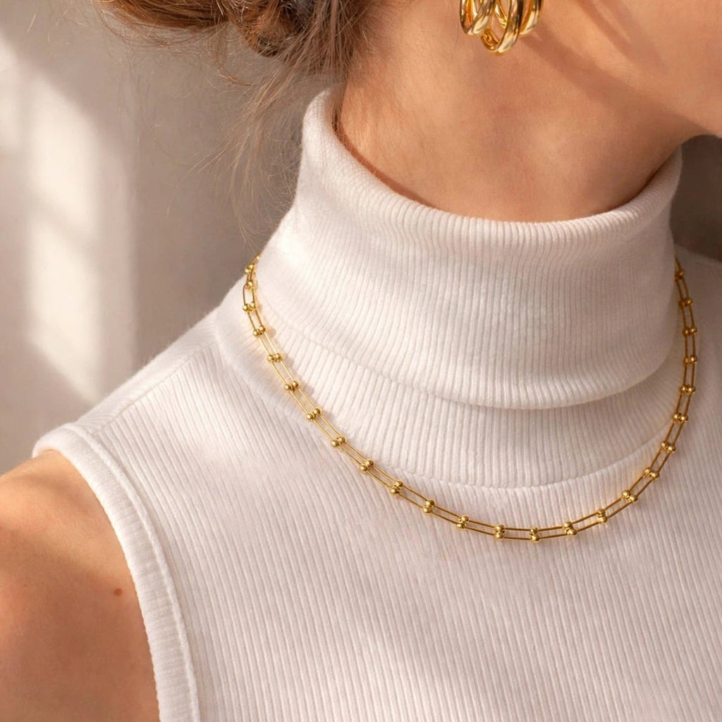 Ancla Mujer — Oro Laminado 18K con Certificado de Calidad