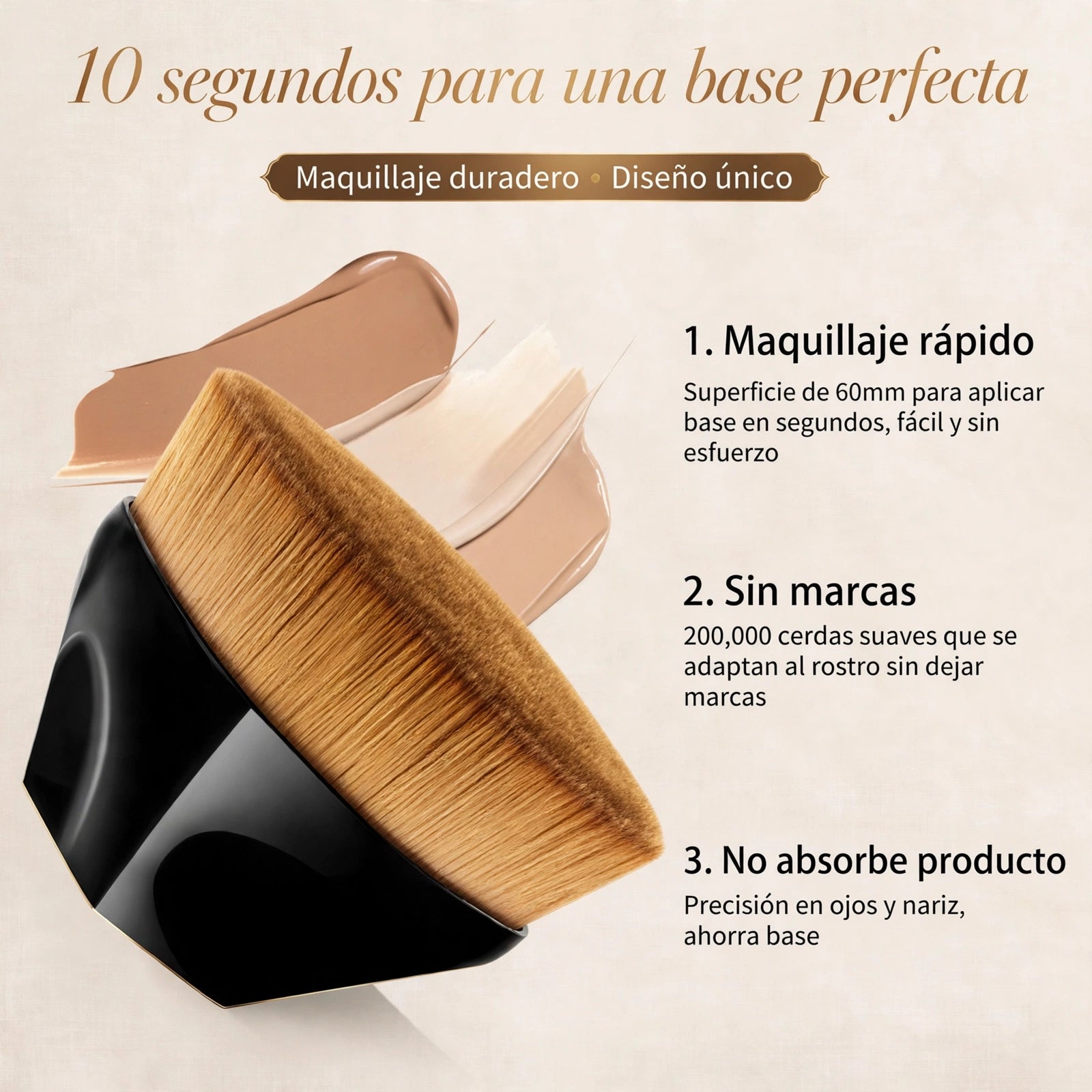 Brocha Mágica de Maquillaje.